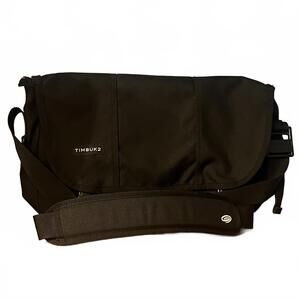 Timbuk2 Men's Classic Messenger Bag Black Small Laptop Travel Crossbody Shoulder